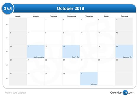 end of october 2019.